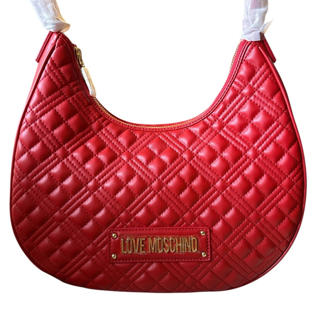 Love Moschino
RED POLYETHYLENE HANDBAG